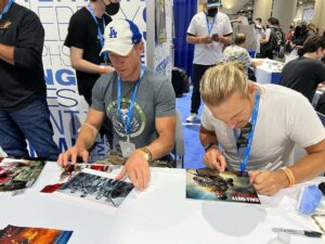 Martin Copping Instagram - San Diego Comic-Com 2022. @sdcc2022 @collinschadm @jeffteravainen @chike_okonkwo @joey_flaherty @lanielabens