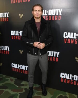 Martin Copping Instagram - Such an amazing time at the Call of Duty premiere last night. I'm so excited for everyone to play this game. A huge congratulations to the entire team. The journey has been a pleasure. 

Shoutout to @allsaints for the threads. Cheers @callofduty & @sledgehammergames for putting on a great event. And massive thank you to stylist @corinagmitchell 🙌
