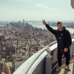 Martin Garrix Instagram - NEW YORK!! can’t wait to be back for my four @brooklynmirage shows in june ❤️❤️ Empire State Building