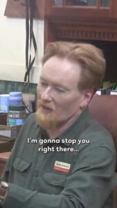 Martin Herlihy Instagram - Working with Conan O’Brien was a dream come true. He’s a true artist and his vibe on set was nothing short of professional. Please Don’t Destroy: The Treasure of Foggy Mountain is now streaming on @peacock