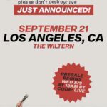 Martin Herlihy Instagram - Presale for LA show live with code LIVE!! Ends tonight at midnight! Come on out we’re gonna have a lot of fun. Link in bio thank u love u all
