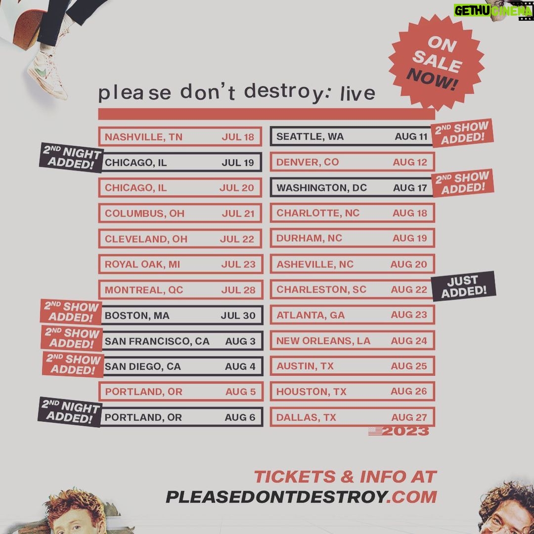 Martin Herlihy - 2.1K Likes - First leg of tour was so awesome. Thanks so much to everyone for showing up and being so fun. JFL and Boston this weekend, then onto west coast! Get ya tix! I love u