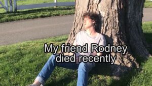 Martin Herlihy Instagram - My friend Rodney died recently.