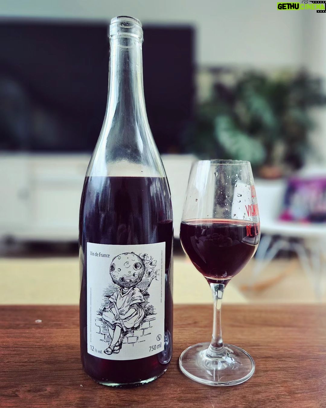 Martin Juneau Instagram - Nouvelle Cuvée de Philippe Delmée La Lune 2021 Un Cab Franc Élégant Vibrant Précis JUICY Écrivez à Nicolas ou Claudia @glou-mtl .com #Volet Importation 🍇🍷💜🌙 Faye-D'Anjou, Pays De La Loire, France