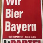 Martin Sonneborn Instagram - Wahlkampf in Bayern... (Wir sind gespannt, ob Söder das inhaltlich unterbieten kann. Smiley)