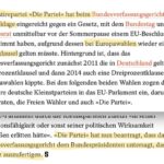 Martin Sonneborn Instagram – Nur falls sich jemand fragt, ob wir wohl gerade ein Organstreitverfahren am Laufen haben… Smiley!

Quelle: Nachrichtenmagazin “Der Spiegel”