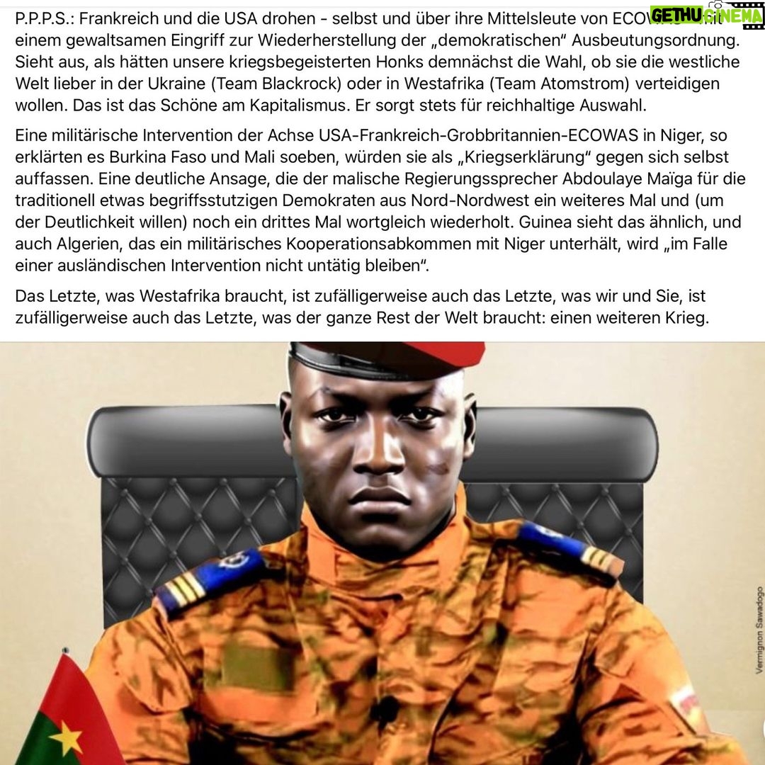 Martin Sonneborn - 6K Likes - Der etwas andere Blick auf Niger...