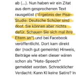 Martin Sonneborn Instagram – Ups, „Hate-Speech“ im neuen „Bericht aus Brüssel“ (YouTube)…
KI-Smiley