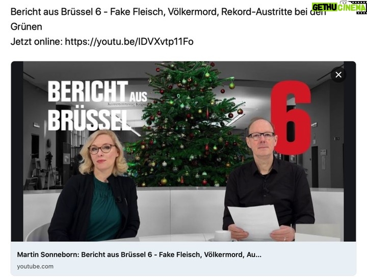 Martin Sonneborn Instagram - Bei Gelegenheit bitte ansehen...