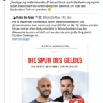 Martin Sonneborn Instagram - Wenn die Bahn Euch hängen lässt, lese ich aus SPAM vor: "Zugdurchsagen, die man nicht so gerne hört"... PS: Wir haben im EU-Parlament Champagner für 2,5 Tausend Euro bestellt, gebt Gas!