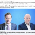 Martin Sonneborn Instagram - (Unseriöse) Parteienfinanzierung, Teil II Nachdem die Bundestagsverwaltung Die PARTEI mit einer existenzbedrohenden 500.000-Euro Forderung wegen illegaler Parteienfinanzierung (vergeblich) bis vor das Bundesverwaltungsgericht getrieben hat, kommt nun der zweite Teil: Wir verklagen die Bundesrepublik. Auf eine Strafzahlung in Höhe von 2,4 Millionen Euro. Für die CDU. Wegen illegaler Parteienfinanzierung... Smiley! https://www.tagesspiegel.de/politik/strafzahlung-fur-cdu-wegen-groner-spenden-gefordert-die-partei-will-den-bundestag-verklagen-10854823.html