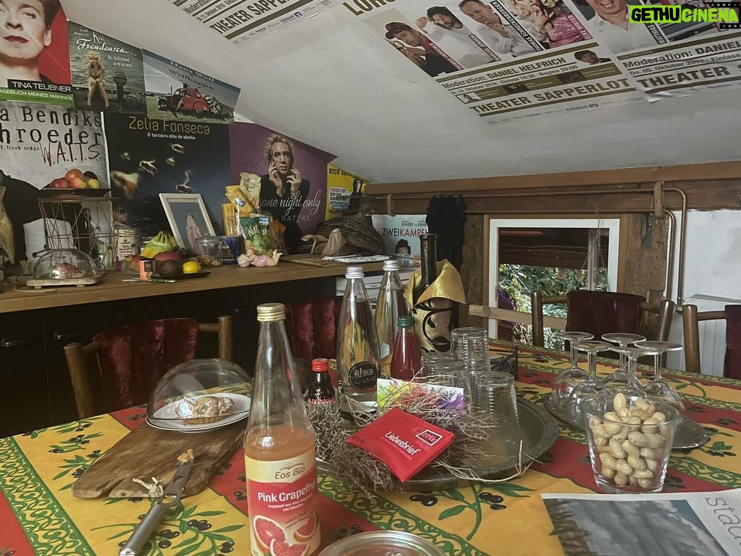 Martin Sonneborn Instagram - Backstage im Sapperlot, Lorsch