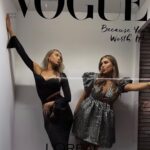 Martine Lunde Instagram - Annonse- Covergirls😜 @lorealparis x @voguescandinavia Copenhagen