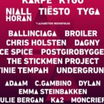 Martine Lunde Instagram - Annonse - KONKURRANSE 😍❤️ Du har nå mulighet til å vinne festivalbilletter til deg og en venn til fantastiske @stavernfestivalen 🥹Det du må gjøre for å delta er: Følge @stavernfestivalen @martinelunde @sofieenilsen Nevne hvem du vil dra på festival sammen med ❤️ VINNEREN ER @erica_santana & @fisken_malle ❤️ To vinnere som får to billetter hver trekkes om en uke! Du kan se full line up på siste slide, men noen av artistene som kommer er Kygo, Karpe, Tiesto og Tyga 💃🏼❤️ LYKKE TIL 😍 @skyagencyno Festivalplassen - Stavernfestivalen