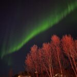 Martine Lunde Instagram - Fikk oppleve nordlys for første gang i går😭😭😍😍❤️ Malangen, Tromsø, Norway