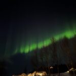 Martine Lunde Instagram - Fikk oppleve nordlys for første gang i går😭😭😍😍❤️ Malangen, Tromsø, Norway