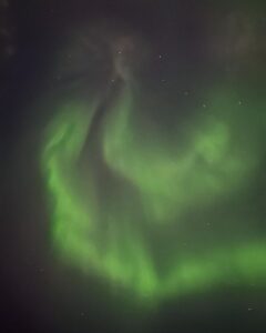 Martine Lunde Instagram - Fikk oppleve nordlys for første gang i går😭😭😍😍❤️ Malangen, Tromsø, Norway
