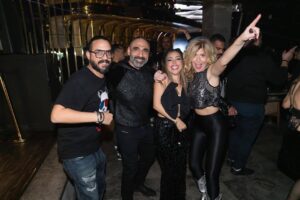 Marwan Younes Instagram - 💃💃💃💃 more and more happy people from last nights chaos ❤️ @hendhassan57 @thelondon.eg