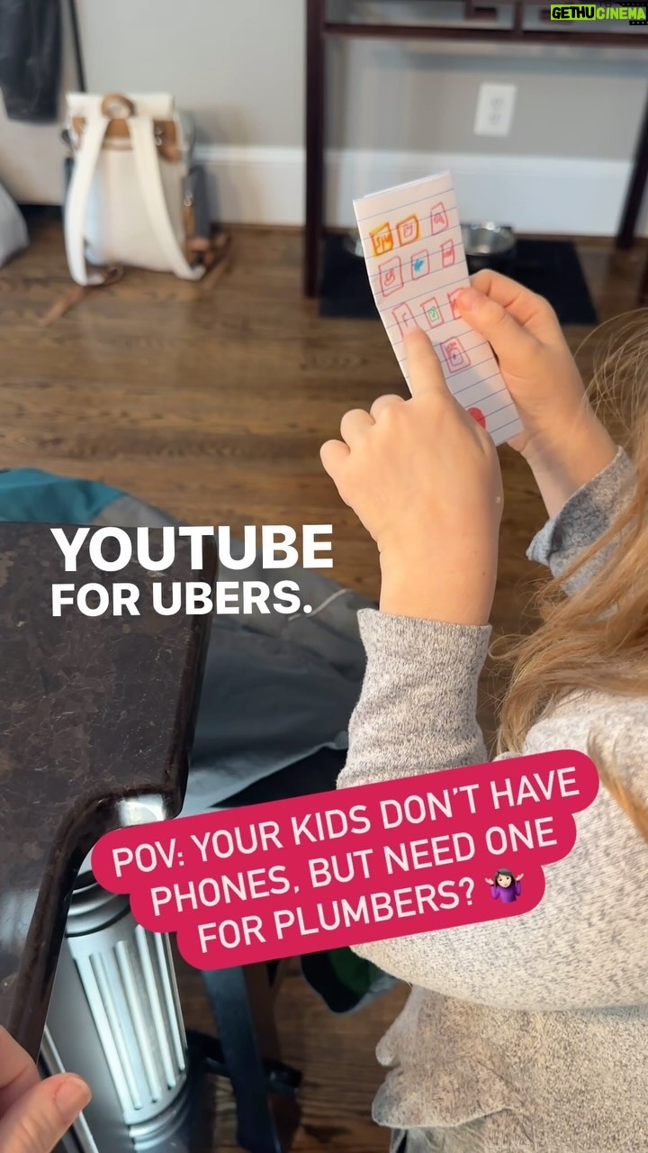 Mary Katharine Ham Instagram - Making their own phones. 📱☎️