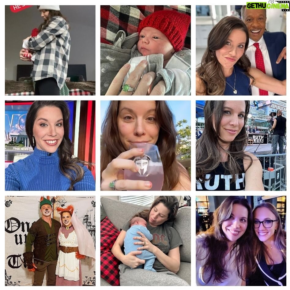 Mary Katharine Ham Instagram - A late Top 9 for 2023. New baby intro, friends at home and on the road, a Mother’s Day reel, a Halloween costume I’m very proud of, and back on the teevee. It was a good one!