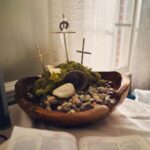 Mary Katharine Ham Instagram - “[T]hey found the stone rolled away from the tomb. Then they went in and did not find the body of the Lord Jesus. And it happened, as they were greatly perplexed about this, that behold, two men stood by them in shining garments. Then, as they were afraid and bowed their faces to the earth, they said to them, “Why do you seek the living among the dead? He is not here. He is risen! Remember how He spoke to you when He was still in Galilee, saying, ‘The Son of Man must be delivered into the hands of sinful men, and be crucified, and the third day rise again.’” Luke 24: 2-7