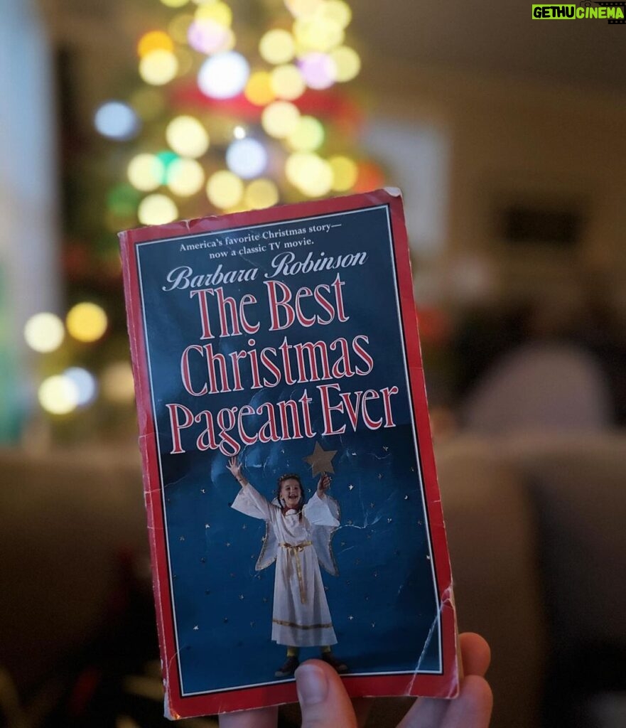 Mary Katharine Ham Instagram - The kids and I reread this every year together. It is so hilarious and sweet. I lost my voice for a bit so we were late finishing this year. It’s only 75 pages long and I laugh out loud and cry every time. “Hey! Unto you a child is born!”🎄❤🌟