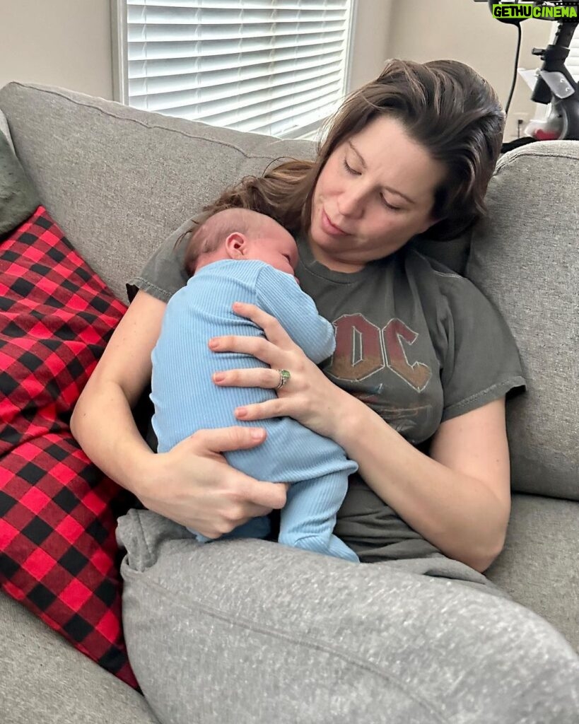 Mary Katharine Ham Instagram - Apparently, it’s National Sons Day, which is probably fake, but I’ve never done it before, so here is my son. Getting fatter every day!