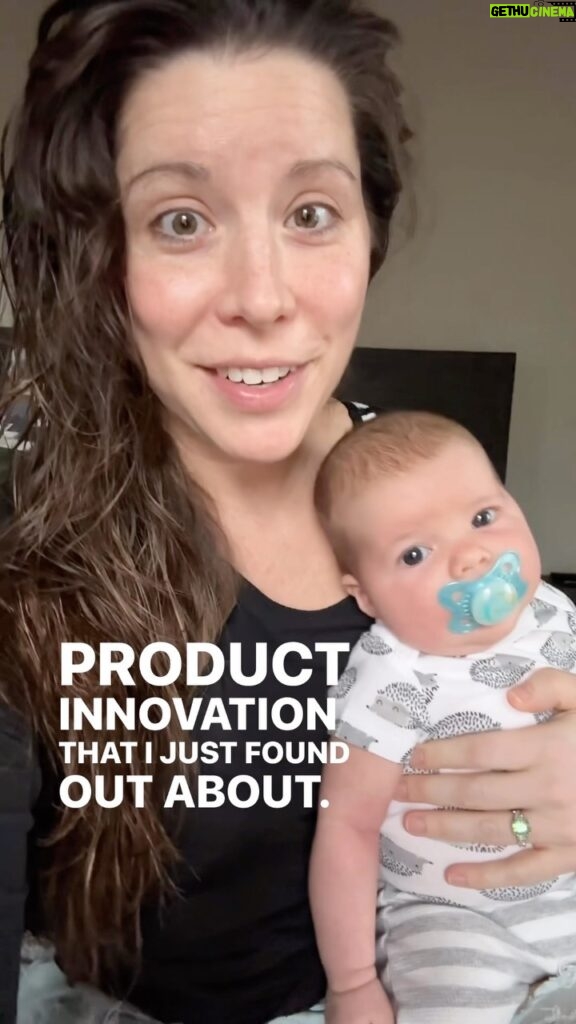 Mary Katharine Ham Instagram - When you have a 6-yr gap between kids, you miss a lot of baby product innovation, so forgive me if y’all know this one. I discovered it by accident in the middle of the night and I was so happy! Also, I’m training this baby to take a pacifier. The last one didn’t like one and neither did he right away, but I’m slowly convincing him. He’s a fussier baby than his sister and I figure this might cut my toddler crying by roughly 50% when they’re both irrational. I need tools! Me to Steve, who rightly notes if they never start a pacifier, you never have to break the habit: “We’ll worry about it when he’s 3!” This pacifier is @mambaby_usa #fourthtrimester #newborn #newbornbaby #newbornlife