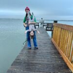 Mary Katharine Ham Instagram – Second Christmas at the beach, featuring some excellent kid-wrangling by me (and my bro-in-law in the background). Exploring some piers, making sure my toddler doesn’t jump in, seeing the aquarium. 🌊🎄🐠
