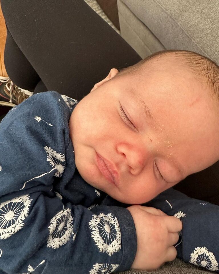 Mary Katharine Ham Instagram - Apparently, it’s National Sons Day, which is probably fake, but I’ve never done it before, so here is my son. Getting fatter every day!