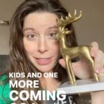 Mary Katharine Ham Instagram - Had a little mishap in shipping for our mantle reindeer. The store replaced, but my husband had a better idea. I have since read up on the science of reindeer and it turns out, reindeer are one of few or the only species of deer in which the female has antlers! So, I guess these reindeer are just regular deer now. 🦌🎄❤️ #christmasdecor #reindeer #christmas #rudolphtherednosedreindeer