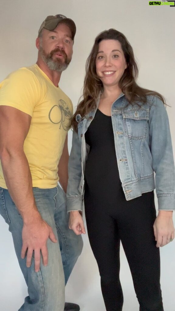 Mary Katharine Ham Instagram - Fit Thor and Fat Thor. Who else? Originally, the plan was to be Hemsworth and Portman Thors, but I got pregnant, so couldn’t pull off Mighty Thor. I will be setting a goal to get her arms in 2023 tho. The big girls went rogue this year, and we scared the crap out of the baby trying to get her in costume and in this shot. She did… not recognize us. More to come of that disastrous bit of the photoshoot.