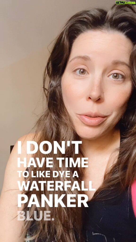 Mary Katharine Ham Instagram - Back home and napping. Results tomorrow or the next day. Should I do a gender reveal this week? I don’t have time to dye a waterfall pink or blue (I like how the captions read my accent as PANKER BLUE), but hey, 4th kid, you get what you get. 😂💗💙