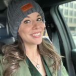 Mary Katharine Ham Instagram - I have been led to believe that if I add layers and a hat, I am a hip Millennial mom.