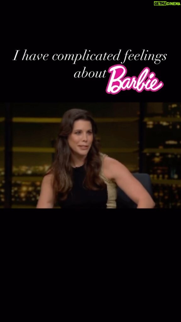 Mary Katharine Ham Instagram - I have complicated feelings about Barbie. @realtimers lets me spout off, and really, I could do a whole podcast about all my thoughts. I spared everyone that, at least. Unless I have something planned for @gettinghammeredpodcast. Vic would love that. 😂