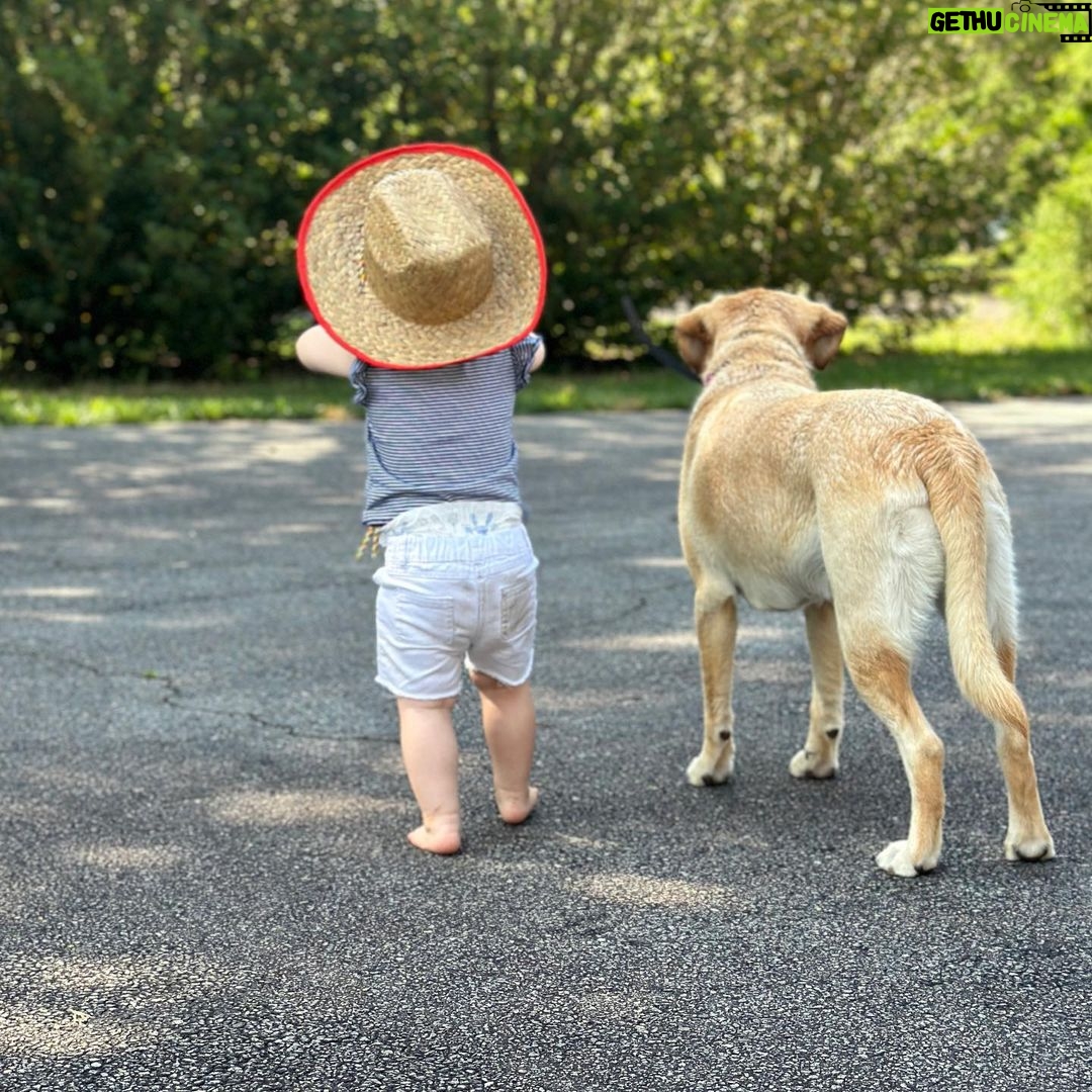 Mary Katharine Ham Instagram - Roy and Trigger. πΊπΈπβ€οΈ