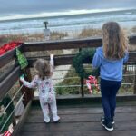Mary Katharine Ham Instagram – Second Christmas at the beach, featuring some excellent kid-wrangling by me (and my bro-in-law in the background). Exploring some piers, making sure my toddler doesn’t jump in, seeing the aquarium. 🌊🎄🐠