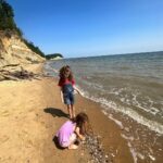 Mary Katharine Ham Instagram - Calvert Cliffs and Sharktooth Beach with the big gals today. No shark teeth for us, but a successful 3.5-mile hike in perfect weather! Calvert Cliffs State Park