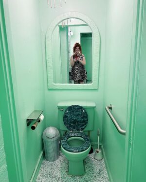 Mary Wiseman Instagram - hot girl toilet