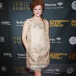 Mary Wiseman Instagram – Deep thanks @dennisbasso for this stunning dress! I felt like a million bucks wearing it for my Broadway debut! #dbgirl Studio 54 Theatre
