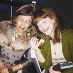 Mary Wiseman Instagram - Getting bent with Estelle Parsons Williamstown Theatre Festival