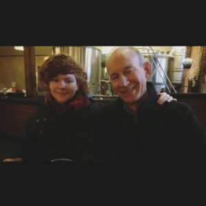 Mary Wiseman Instagram - I love you so much Dad. Thanks for accepting me and nurturing me as the person I am. Even if that person takes all of her hair and wraps it horizontally across her forehead in an attempt to create bangs. I wouldn’t trade our late night chats over Brown liquor for anything.