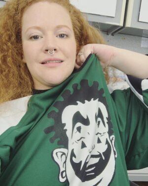 Mary Wiseman Instagram - Dream job. Watch @basketsfx for more #juggalowife content #ifaketthrowuppedonthatbaby