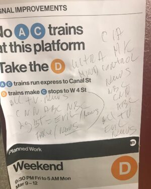 Mary Wiseman Instagram - Wait so can I get back on the C at canal or does the CIA use mind control on us through the news? UGH #FIXTHEMTA