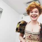 Mary Wiseman Instagram - #whatsyourpreshowwarmup My preshow warmup is drinking the blood of the young! What's yours??!! #whatsyourpreshowwarmup ...................,................................,.,,,,....Taking over @theatreforanewa Instagram today! Follow them or hashtag #tfanatakeover or #tfanaskin Theatre for a New Audience