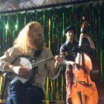 Mary Wiseman Instagram - Monkey typewriter dueling banjos! Come see these talented musicians, this glittering set, and my fart jokes @theatreforanewa Skin of our Teeth!! @symmetric_fred Theatre for a New Audience
