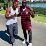 Massengo Júnior Instagram - @olazaroramos queria te falar que foi uma honra ter trabalhado com você, foi uma honra saber que você queria que eu criasse a coreografia do seu solo no filme , foi uma honra ter criado 3 coreografias para o seu filme , Foi uma honra ser seu coreógrafo, e te falar , nem nos meus melhores sonhos eu iria imaginar que estaria ensinando algo para o grande @olazaroramos rs, e você com toda dedicação aprendeu tudo em menos de 1 hora e eu fiquei tipo 😱 Por um instante esqueci que tu é bahiano kkk. Sei que na hora não te mostrei nervosismo quando fui na sua casa ensaiar com você, mas eu estava nervoso pra caramba porque tu é referência demais , mas mantive a postura e fiz o meu trabalho . Que o papai do céu te abençoe sempre 🙌🏾✊🏿❤️
