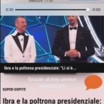 Massimo Boldi Instagram – Con @iamzlatanibrahimovic abbiamo fatto bim bum bam per sederci nel palchetto dell’Ariston @festivaldisanremofanpage ma ho vinto io 3a1 prego avanti @felicity_albini e @deniise_juliian
