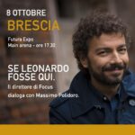 Massimo Polidoro Instagram - Che cosa direbbe Leonardo se oggi fosse qui? Proveremo a rispondere insieme Raffaele Leone, direttore di "Focus", e io a Futura Expo, a Brescia. domenica 8 ottobre, alle 17.30, presso la Main Arena). @futura_brescia @focus_ita