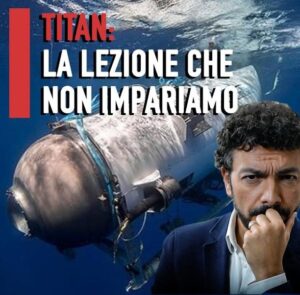 Massimo Polidoro Instagram - La tragedia del #Titan, il sommergibile imploso nel corso di una esplorazione del "Titanic" a 4000 metri di profondità, ha scatenato #bufale e teorie del complotto. Ma, oltre a smentire le #fakenews, c'è qualcosa di più importante che occorre fare: imparare un'importante lezione. Di questo parlo oggi nella mia "Cambusa". #massimopolidoro